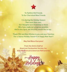 Happy Holidays from ACSI
